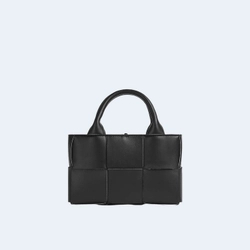 보테가 베네타 아르코 토트백 투톤 블랙